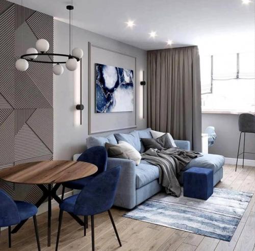 Темно синие акценты. 05