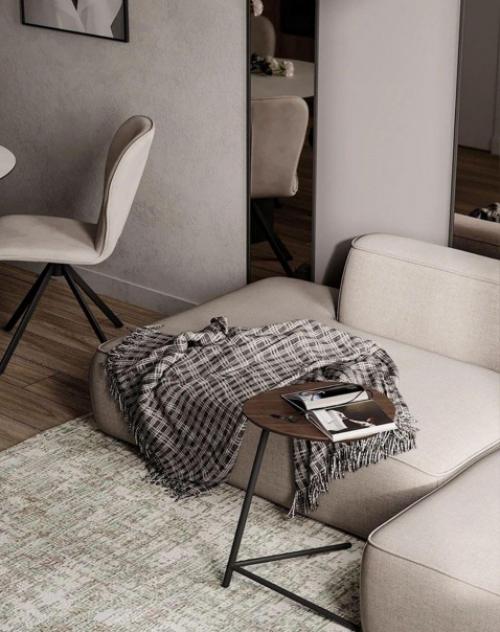 Таким образом, если вам нравятся монохромные интерьеры, присмотритесь к этому дизайну. 06