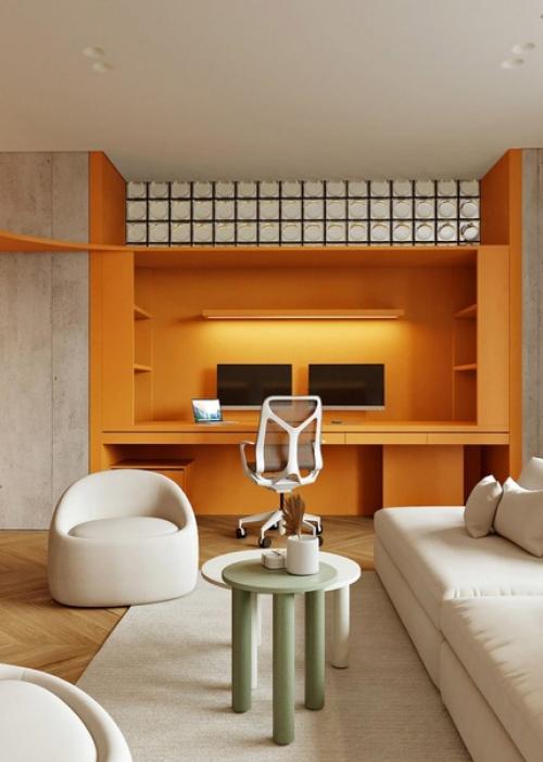 Интересное решение. Рабочее место выделить. 04