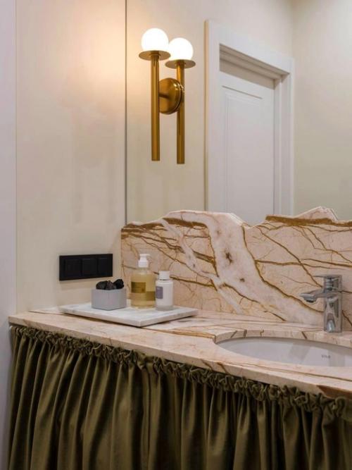 Смелый дизайн на 34 квадратах в Петербурге. 06