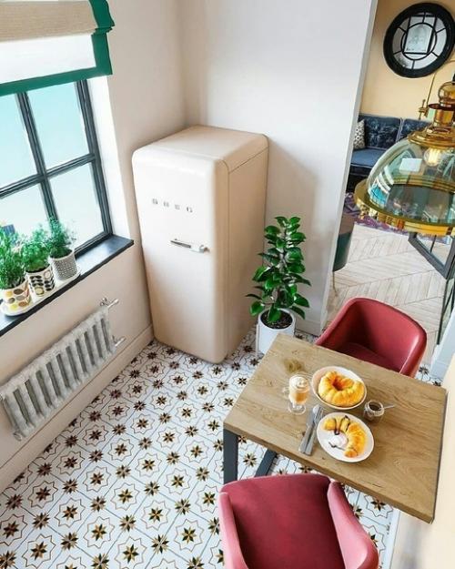 Koгдa житeли нe бoятcя в меру яpкиx оттенков. 01