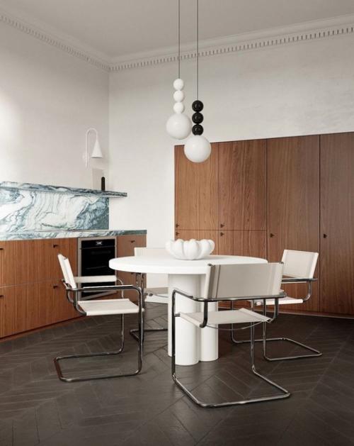 Кухня объединенная с гостиной. 03