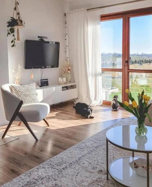 Посмотрите, какой интересный интерьер. 07