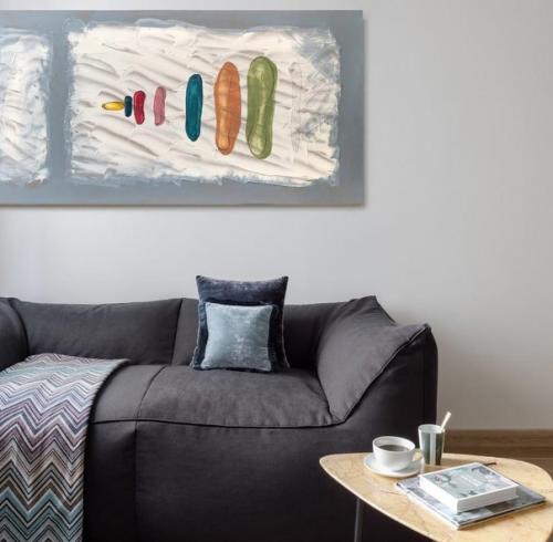 Стильная, интересная. И при этом сдержанная, не перегруженная деталями кухня.