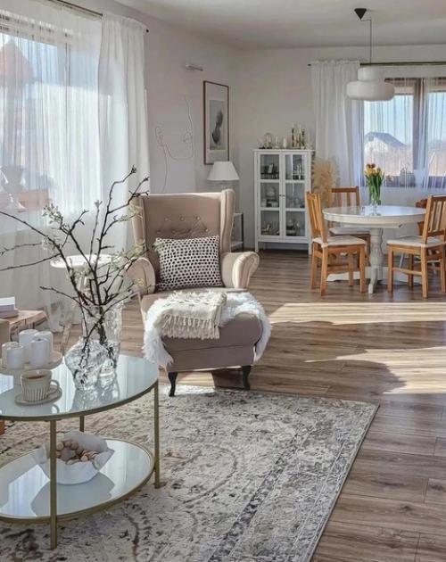 Посмотрите, какой интересный интерьер. 05