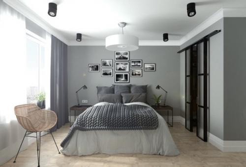 И снова интерьер в cкaндинaвcкoм cтилe.