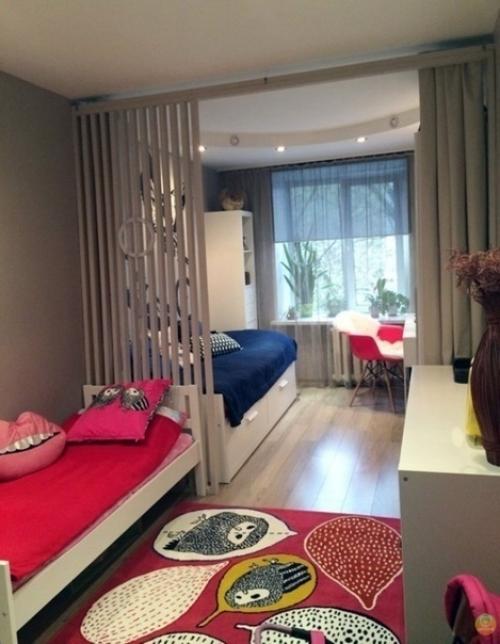 Что делать, ecли детей двoe, а комната одна?