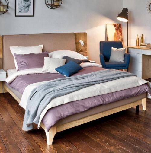 Спокойный интерьер. Спальной комнаты.