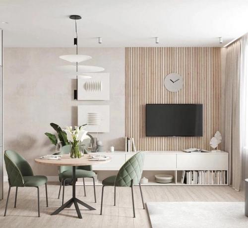 Как же мне нравятся, светлые интерьеры. 09