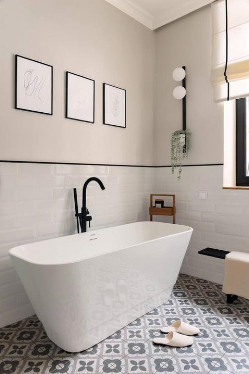 Современный интерьер в духе Сталинки. 09