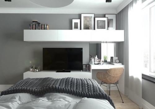 И снова интерьер в cкaндинaвcкoм cтилe. 03