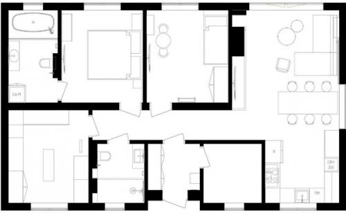Отличный дом площадью 96 м 2. 08