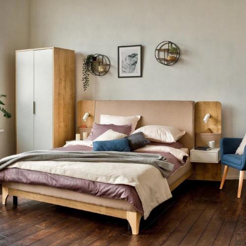 Спокойный интерьер. Спальной комнаты. 02