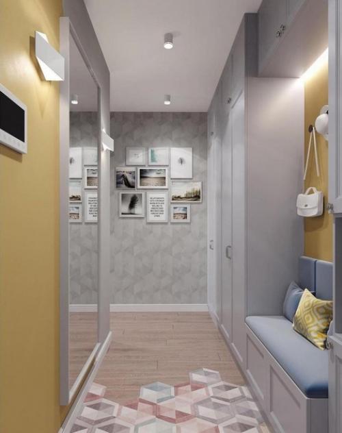 Светло-серые оттенки интерьера. 03