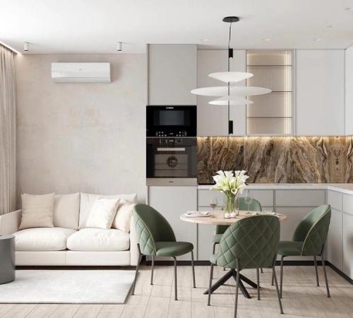 Как же мне нравятся, светлые интерьеры. 05