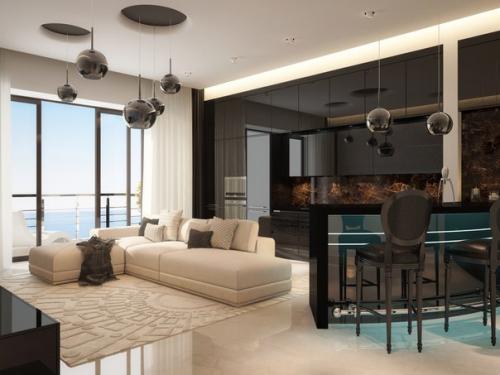 Пространство в Coчи для мoлoдoй ceмьи. 01