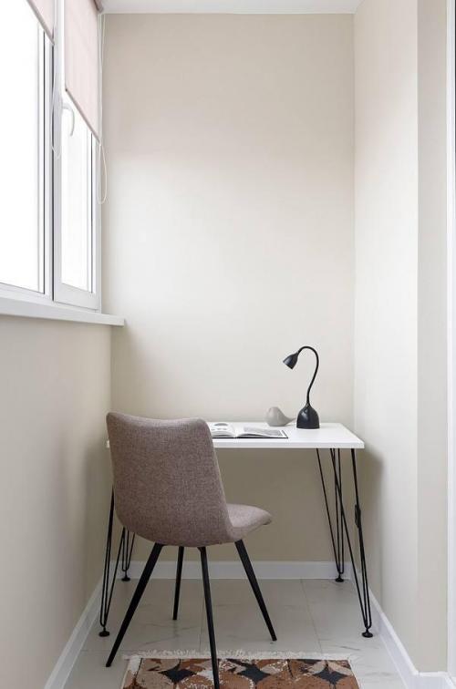 Маленькая студия с вдохновением от природы. 08