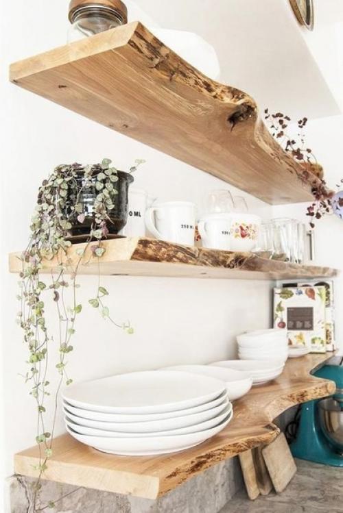 Замечательные полочки.  Как же красиво они выглядят в интерьере. 05