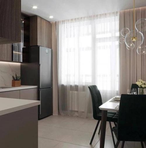 Отличный пример. Интерьера кухни. 01