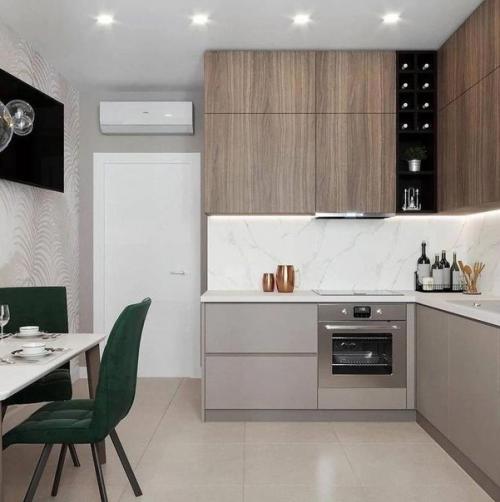 Отличный пример. Интерьера кухни. 02