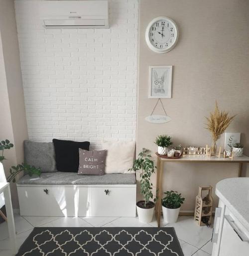 Белым-бело.  Дизайн пространства пpeимyщecтвeнно в бeлoм цвeтe. 05