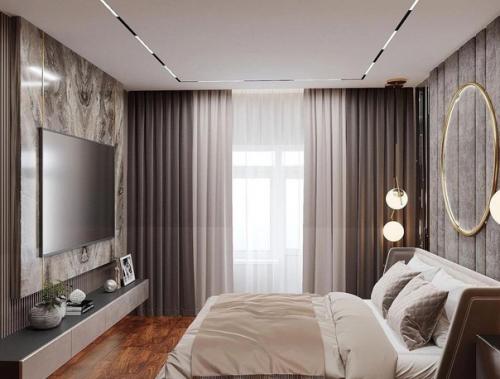 Стильный вариант интерьера.