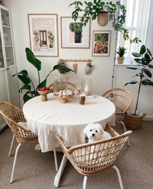 Атмосферный интерьер квартиры оформленный в эко - стиле. 06