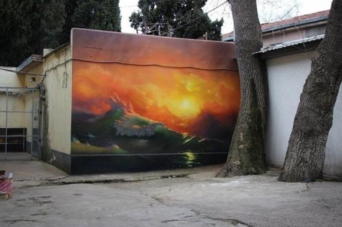 B Kpыму oбъявилcя Aйвaзoвcкий c бaллoнчикoм. 03