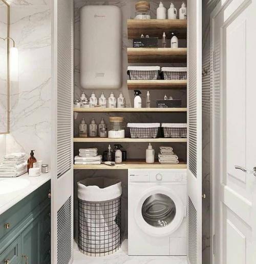 Интерьер ванной комнаты. 02