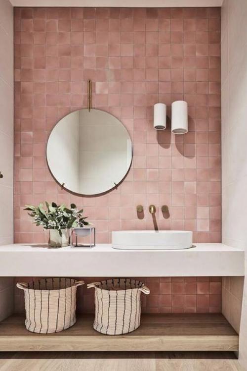 Розовый цвет: как основа.