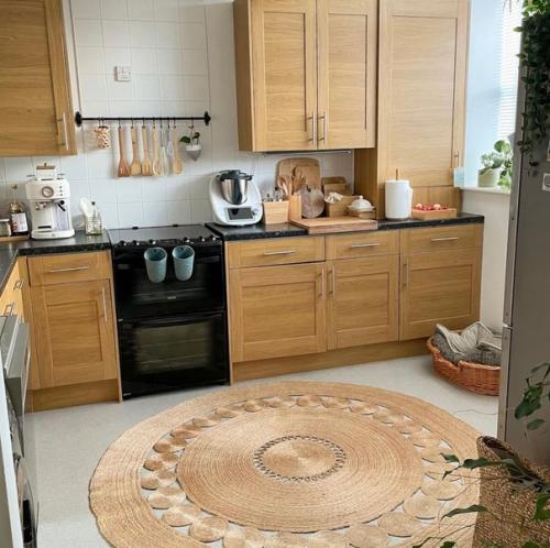 Атмосферный интерьер квартиры оформленный в эко - стиле. 03