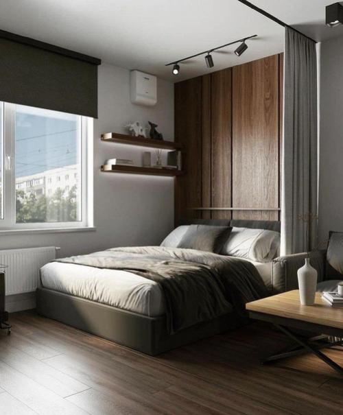 Брутальный интерьер. Для холостяка. 01