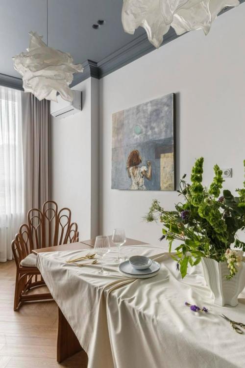 Потолки в цвете - смелое решение. 03