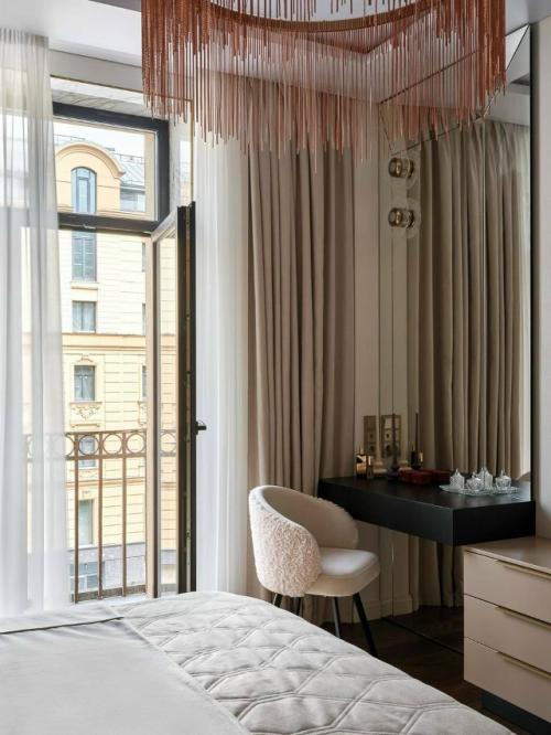 Желтый и красный: квартира с яркими акцентами. 05