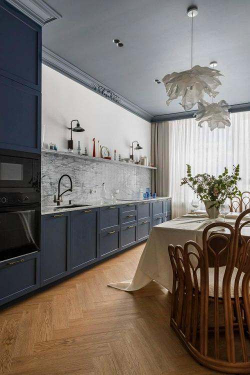 Потолки в цвете - смелое решение. 01