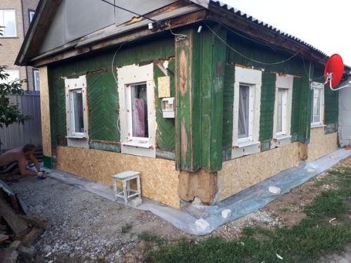 Новый фасад старого дома бюджет 20 тыс. 05