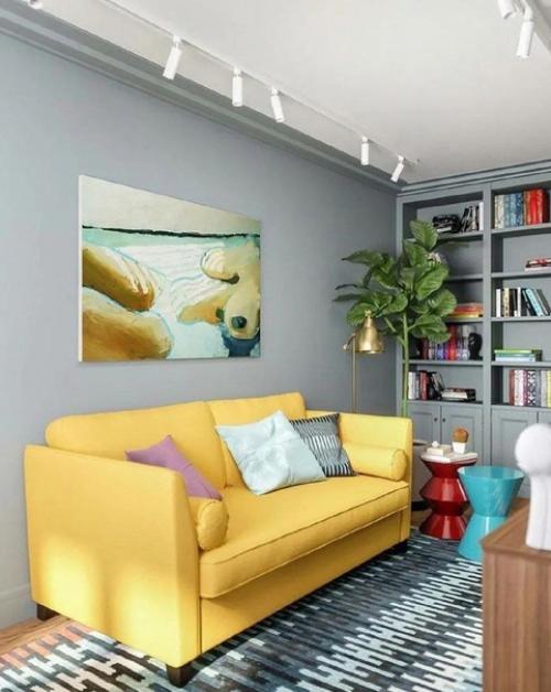 Яркие акценты в квартире. 03