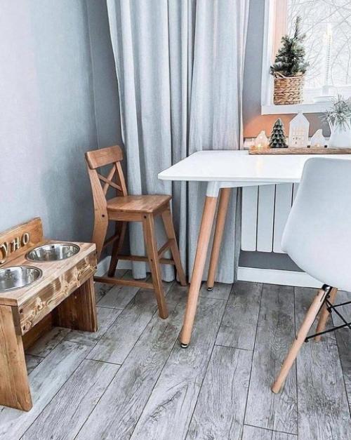 Интересный интерьер. В скандинавском стиле. 07