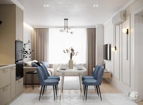 Симпатичный интерьер квартиры.