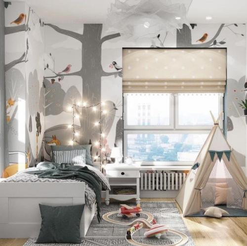 Интерьер в нежных оттенках. 03