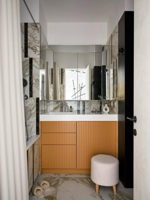 Желтый и красный: квартира с яркими акцентами. 09