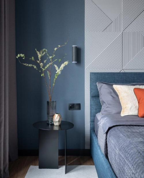 Интересный цвет выбрали для стен. 04