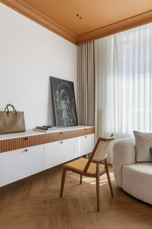 Потолки в цвете - смелое решение. 06