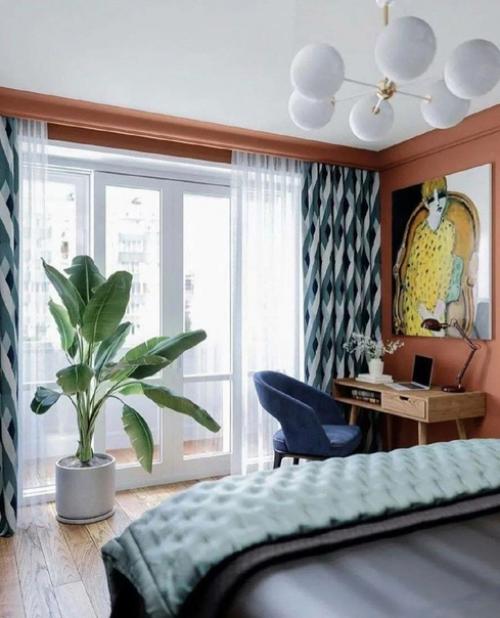 Яркие акценты в квартире. 02