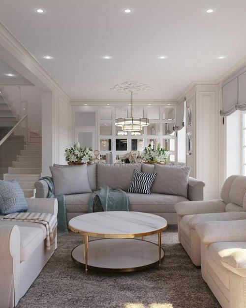 Интерьер загородного дома. 02