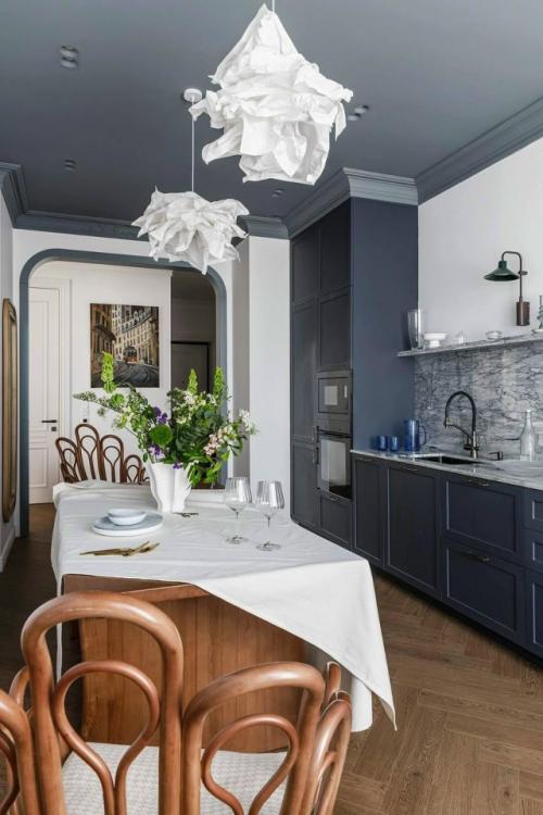 Потолки в цвете - смелое решение. 02