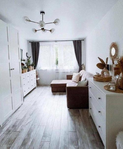 Интересный интерьер. В скандинавском стиле. 01