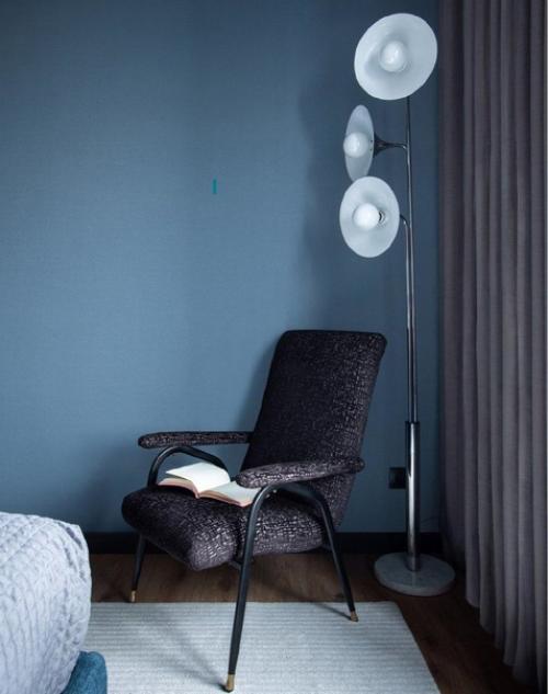 Интересный цвет выбрали для стен. 03