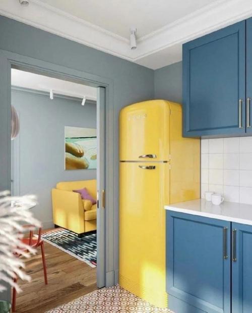 Яркие акценты в квартире. 07