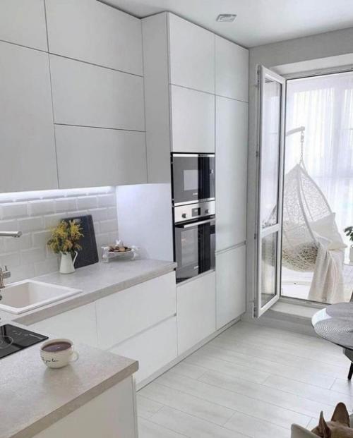 Интересный интерьер. В скандинавском стиле. 09